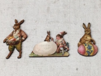  Pâques - Lot de 3 figurines