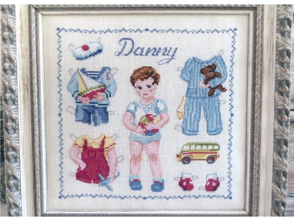 Paper doll Danny Fiche